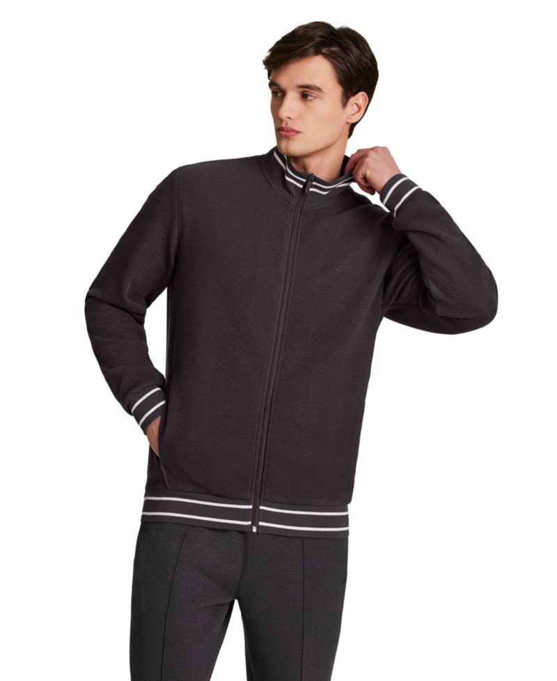Men's Full-Zip Mock Neck Jacket