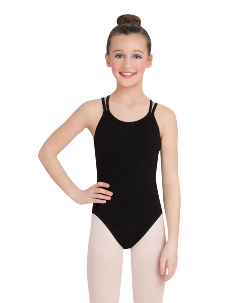 Double Strap Camisole Leotard - Girls