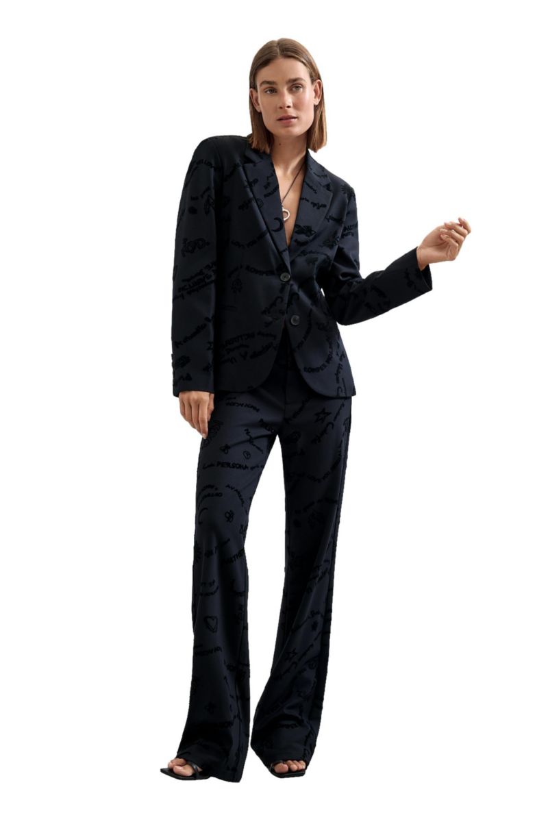 Women's Flocked blazer