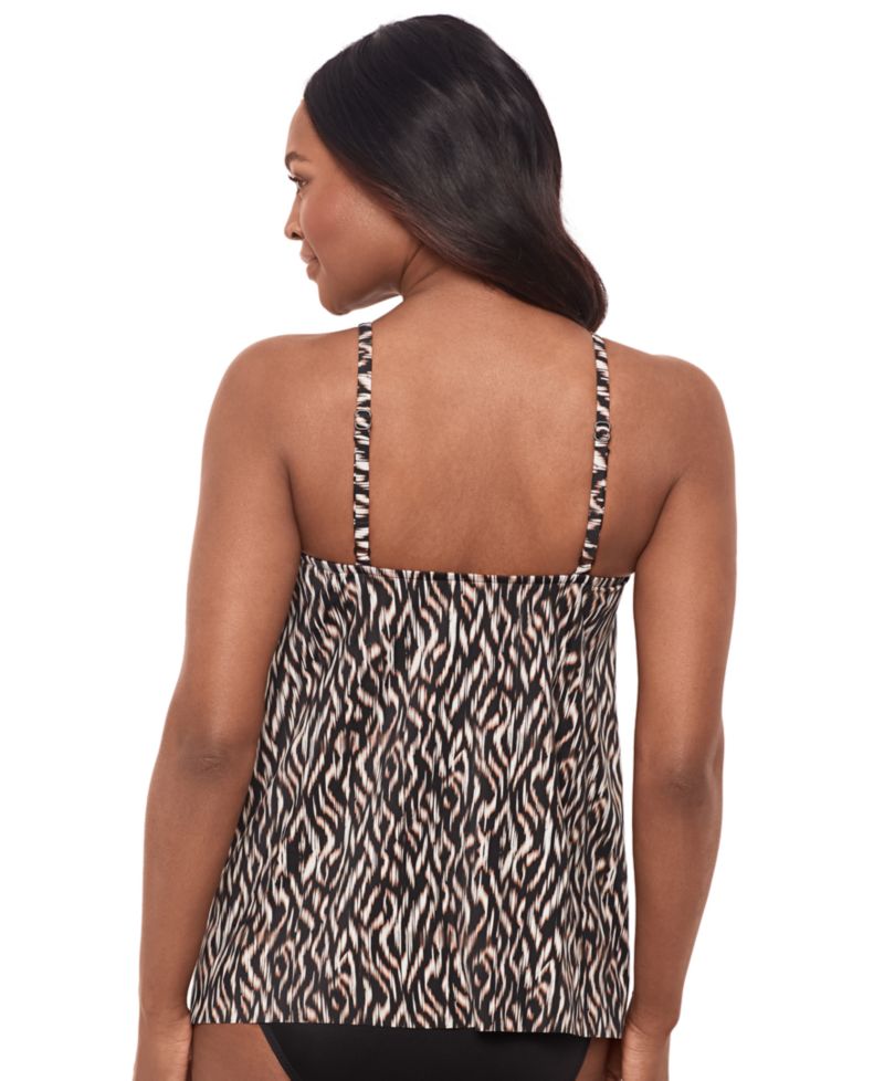 Women's Topkapi Keyhole Printed Tankini Top