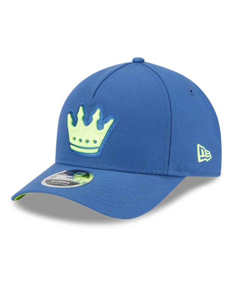 Men's Blue Charlotte FC 2025 Jersey Hook 9FORTY M-Crown Adjustable Hat