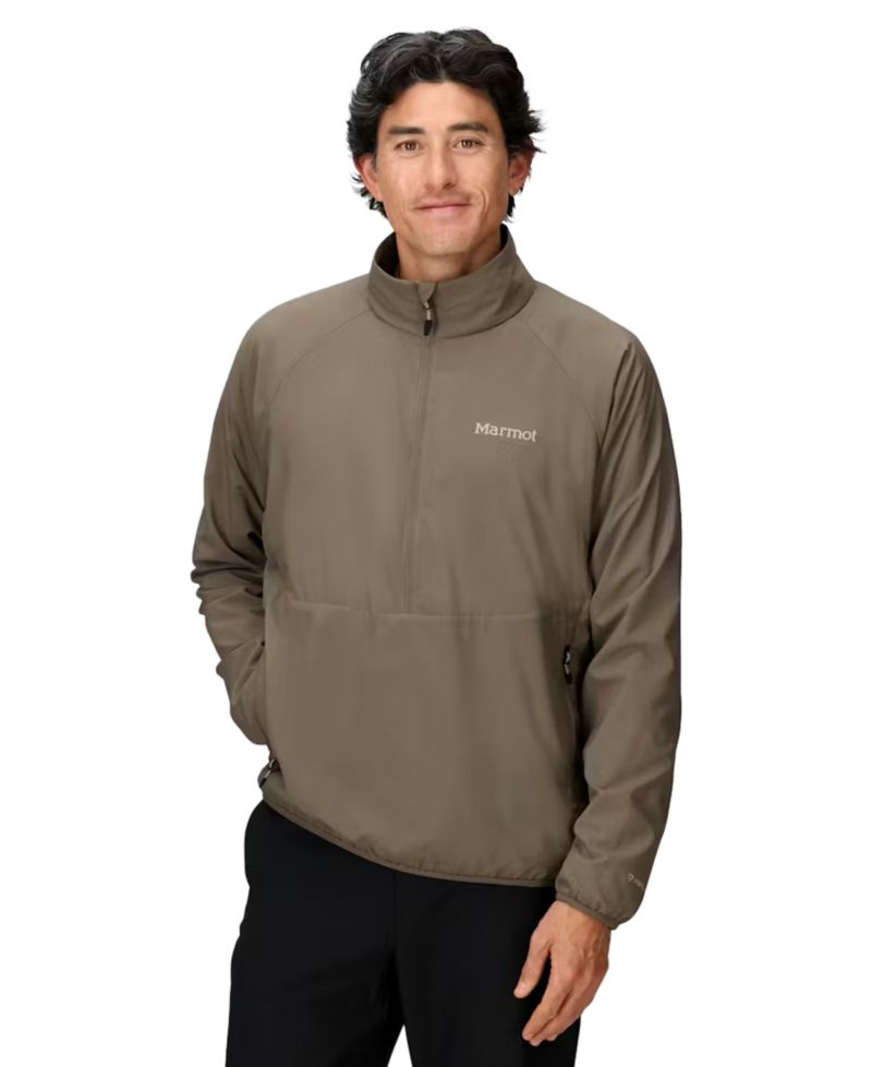 Men's PrimaLoft Half-Zip Pull-On Jacket