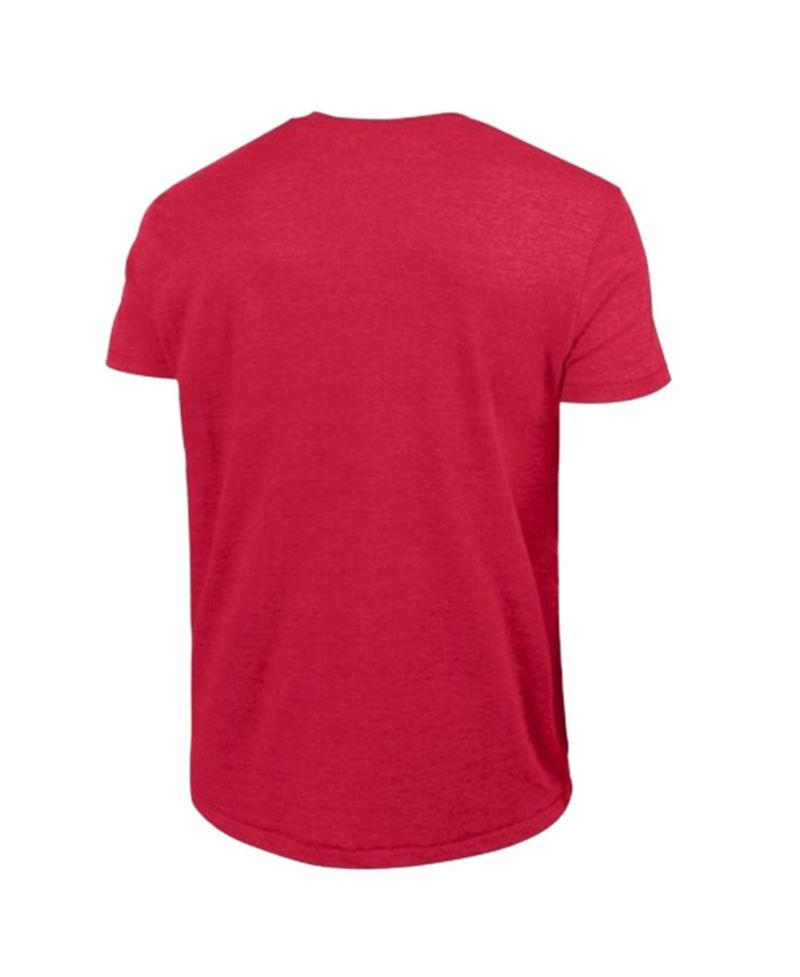 Men's Red NC State Wolfpack Triumph Tri-Blend T-Shirt
