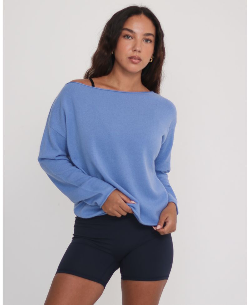 Women's Romy Off Shoulder Cashmere Sweater