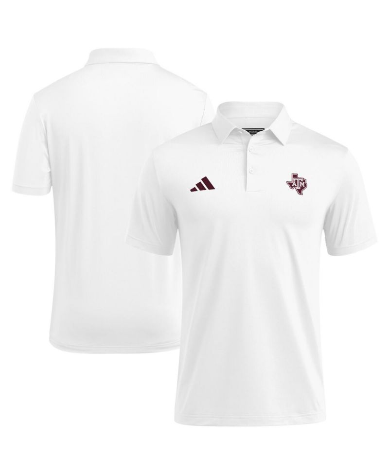 Men's White Texas A&M Aggies Ultimate 365 Polo Shirt