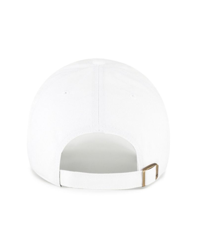 Men's '47 White Penn State Nittany Lions Vault Clean Up Adjustable Hat