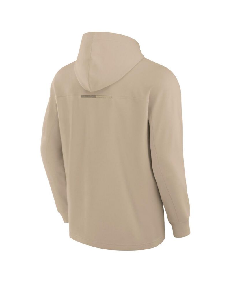 Men's Khaki Chicago White Sox Elements Lightweight Fleece Hoodie