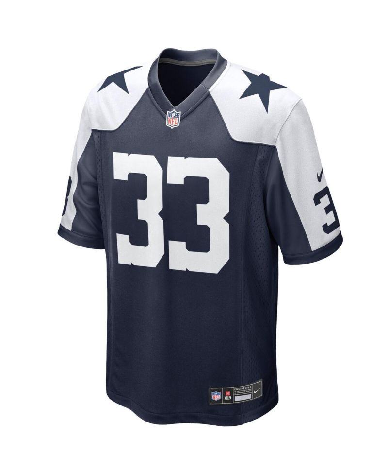 Men's Javonte Williams Navy Dallas Cowboys Alternate Game Jersey
