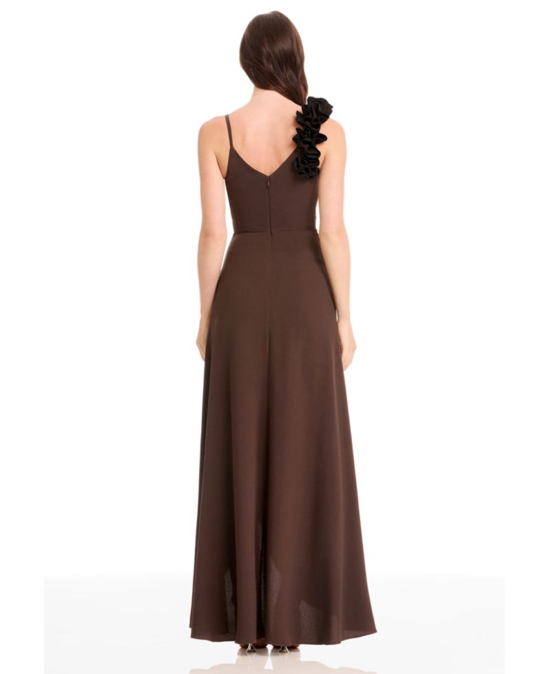 Women's Camelia Ruffled A-Line Maxi Dress