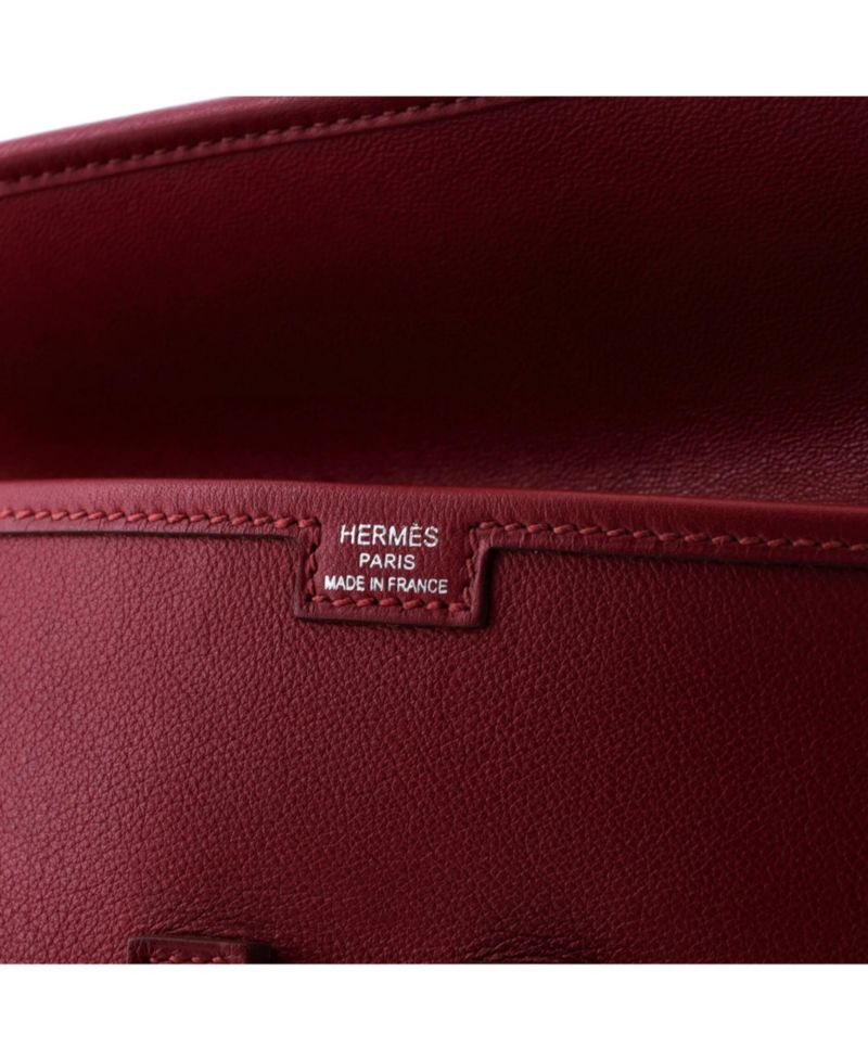 Pre-Owned Hermes 29 Jige Elan Clutch Evercolor