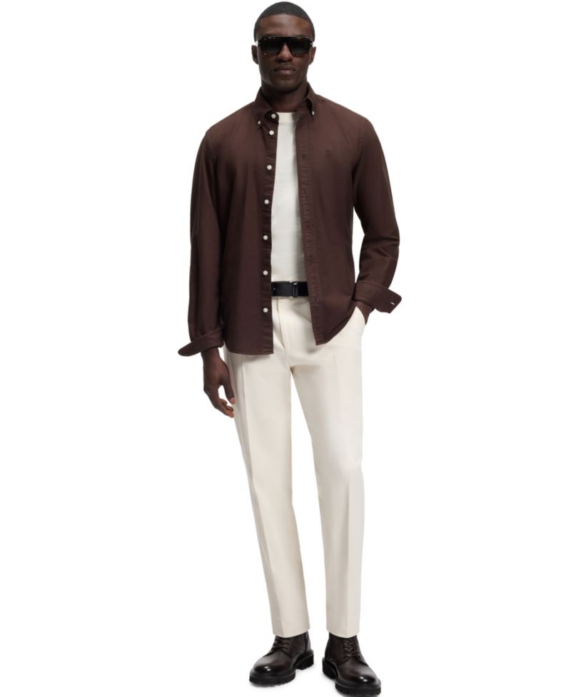 BOSS by Men's Liam Oxford Dress Shirt
