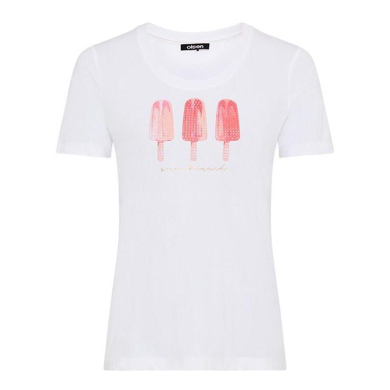 Women's Ice Pop Print T-Shirt