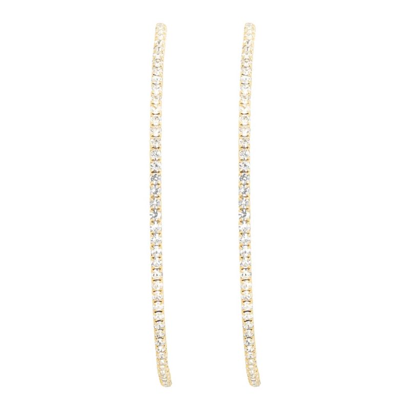 Textured Hoop Earrings