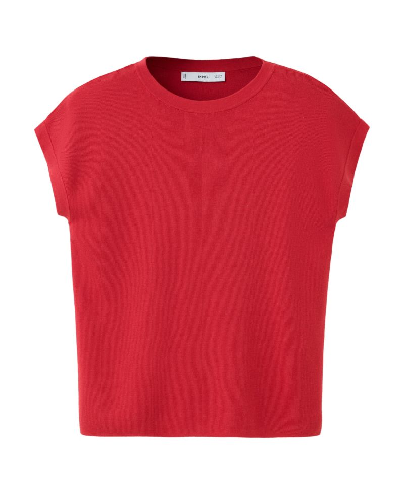 Women's Lightweight Short-Sleeve Cotton-Blend T-Shirt