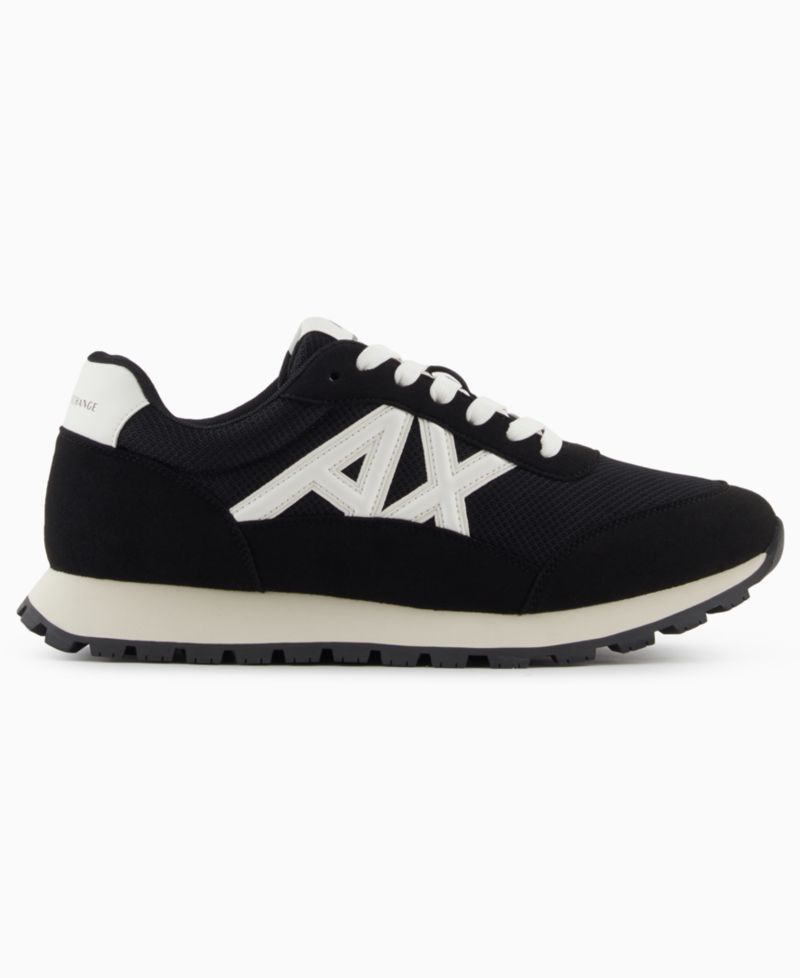 Men's Drop Logo Mesh Sneakers