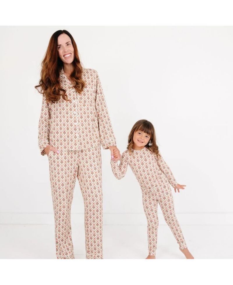 Women's Holly Trellis Bamboo Pajama Set