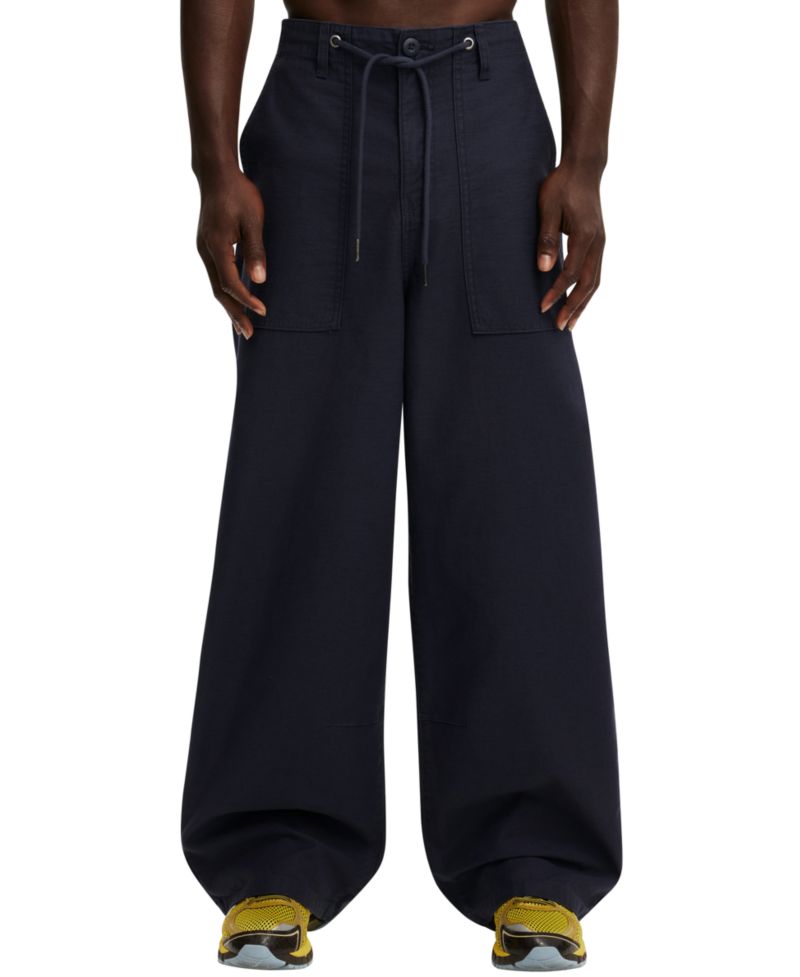Men's Super Baggy Utility Slub Pants
