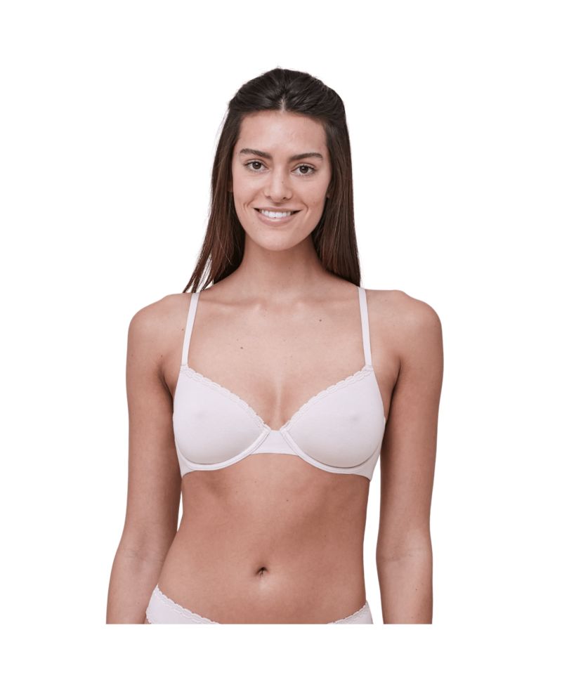 Women's Adorned Cotton Underwire Bra