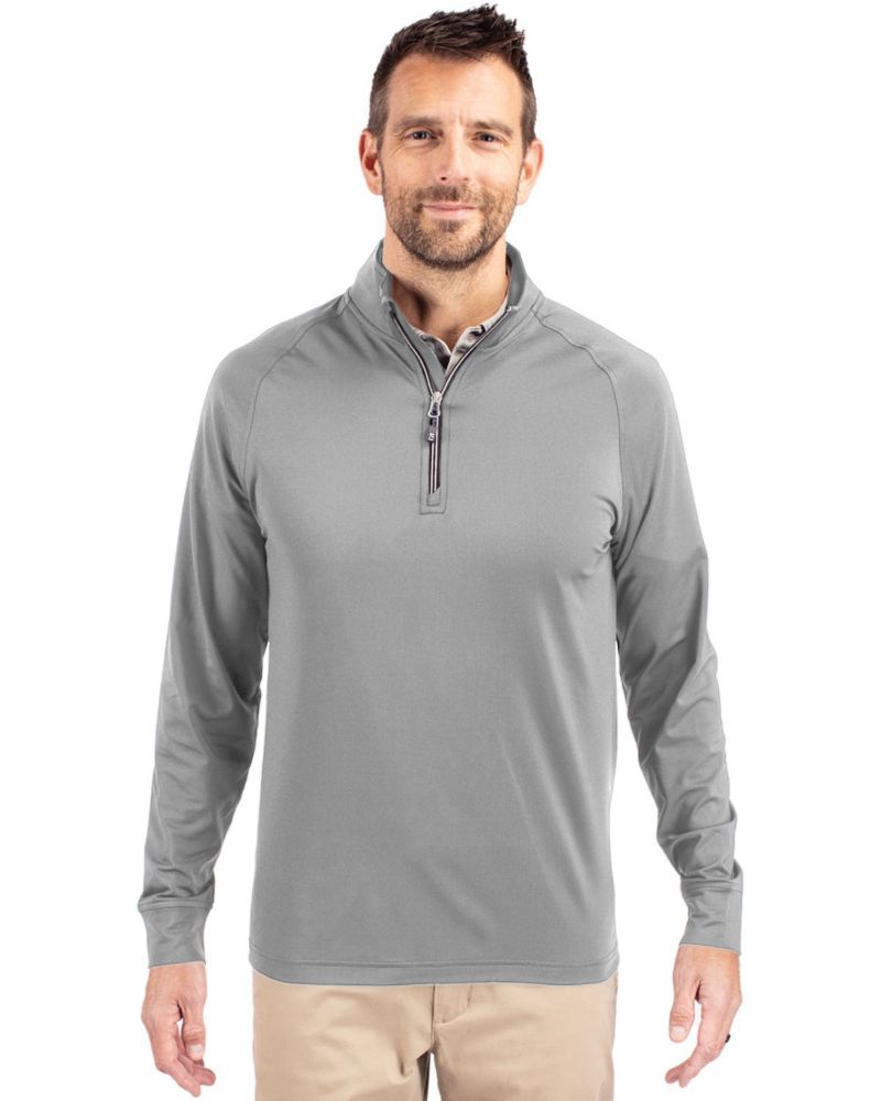 Men's Adapt Eco Knit Stretch Quarter Zip Pullover Jacket