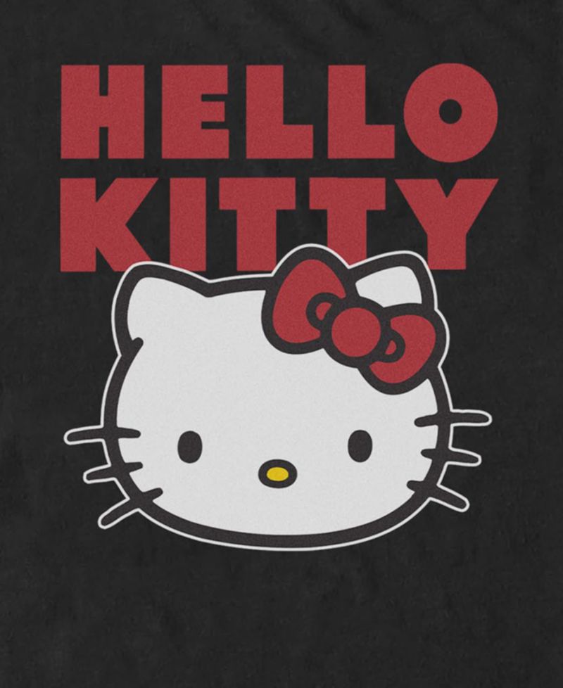 Men's Hello Kitty Classic Logo Graphic T-Shirt