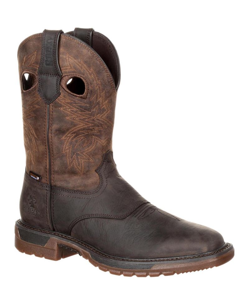 Men's iginal Ride FLX Waterproof Western Boot