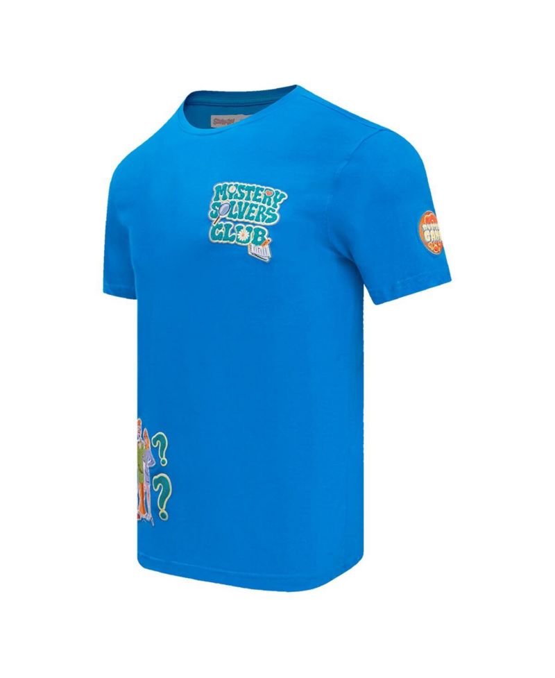 Unisex Blue Scooby-Doo Mystery Solvers Club T-Shirt