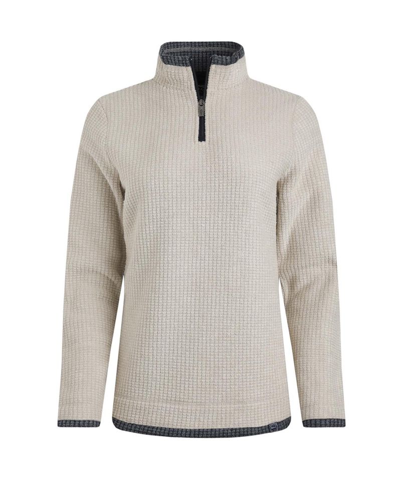 Women's Beye 1/4 Zip Grid Fleece