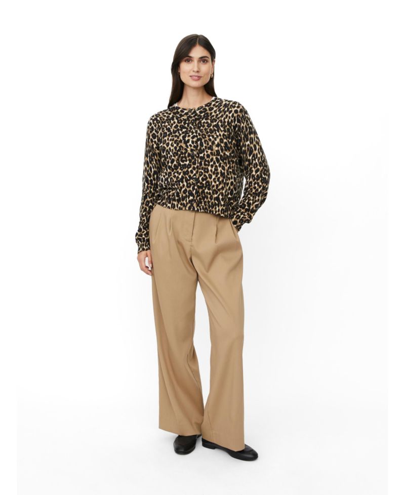 Women's MaLika Leopard Print Cardigan