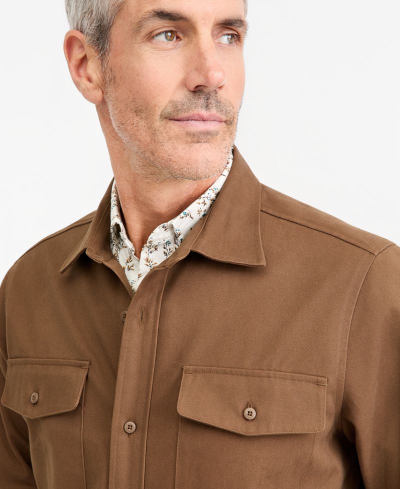 Men's Cotton Heavy Twill Overshirt