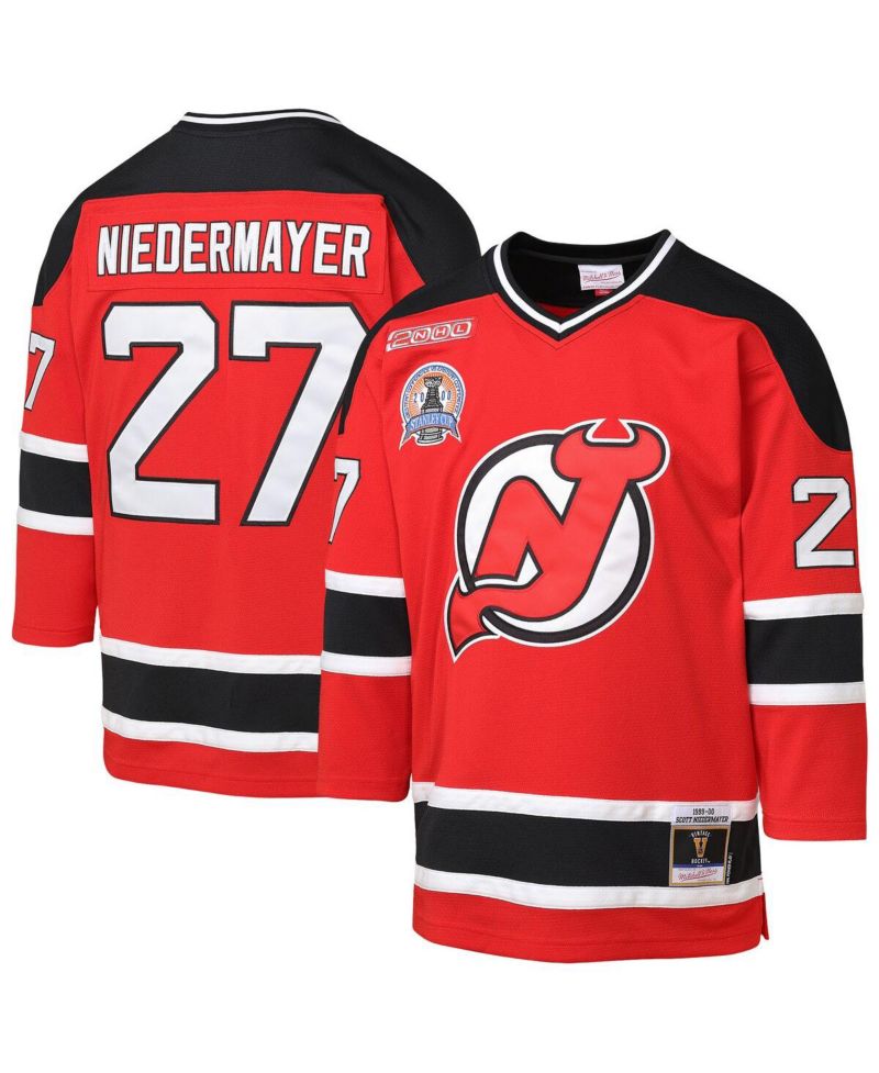 Big Boys and Girls Scott Niedermayer Red New Jersey Devils 1999/00 Blue Line Player Jersey