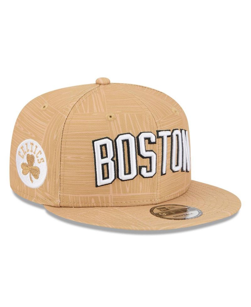 Men's Gold Boston Celtics 2025/26 City Edition Alternate 9FIFTY Snapback Hat