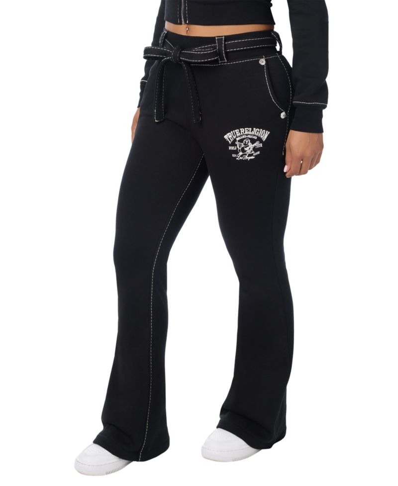 Women's Pull-On Bootcut Cotton-Blend Pants