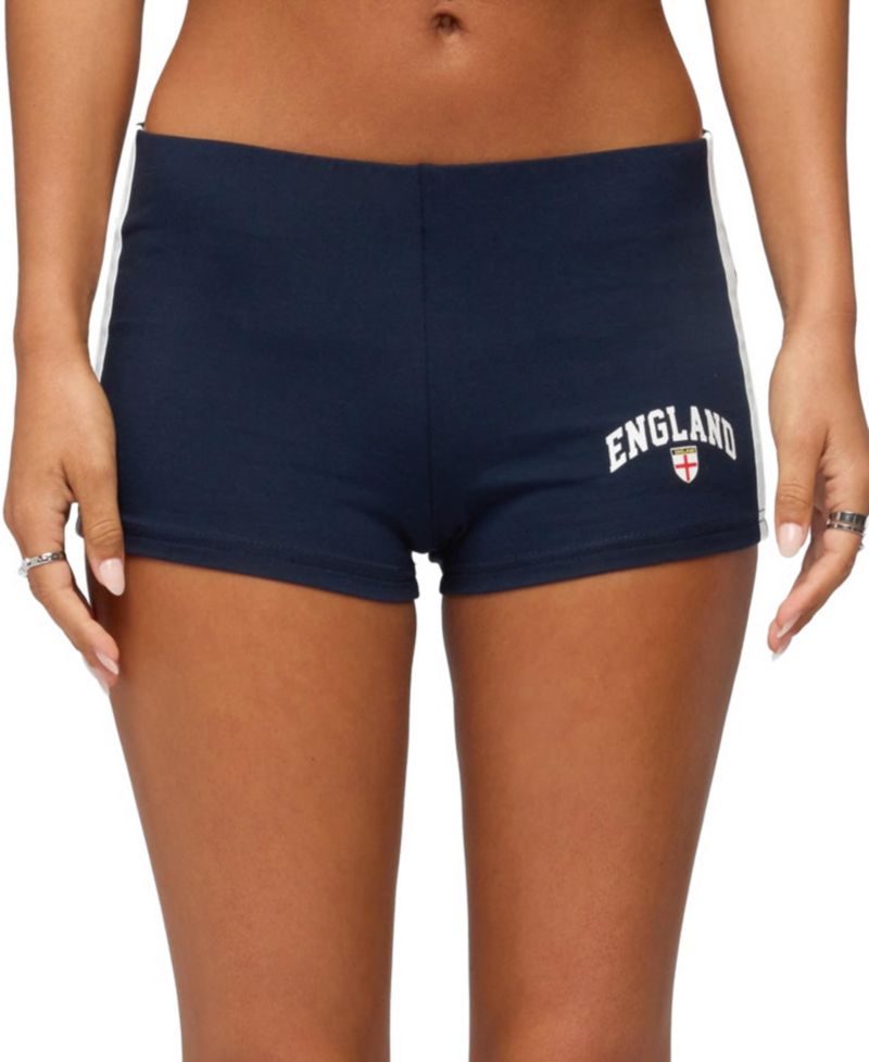 Women's England Girl Micro Shorts