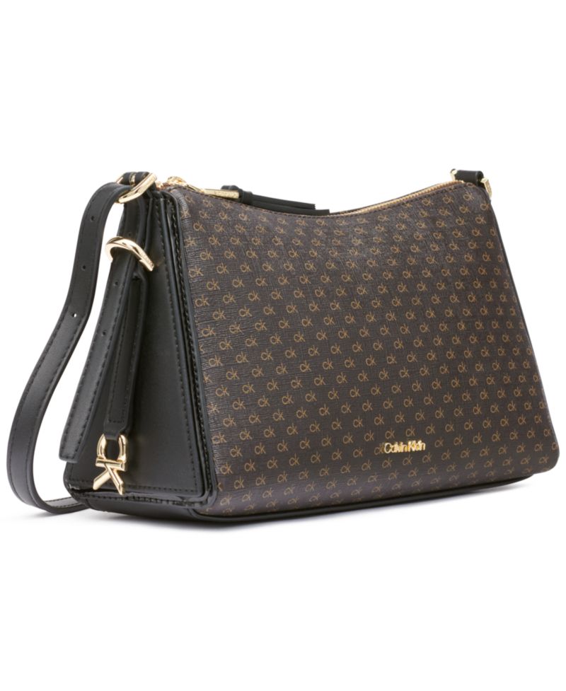 Mandy Mini Signature Top Zipper Crossbody