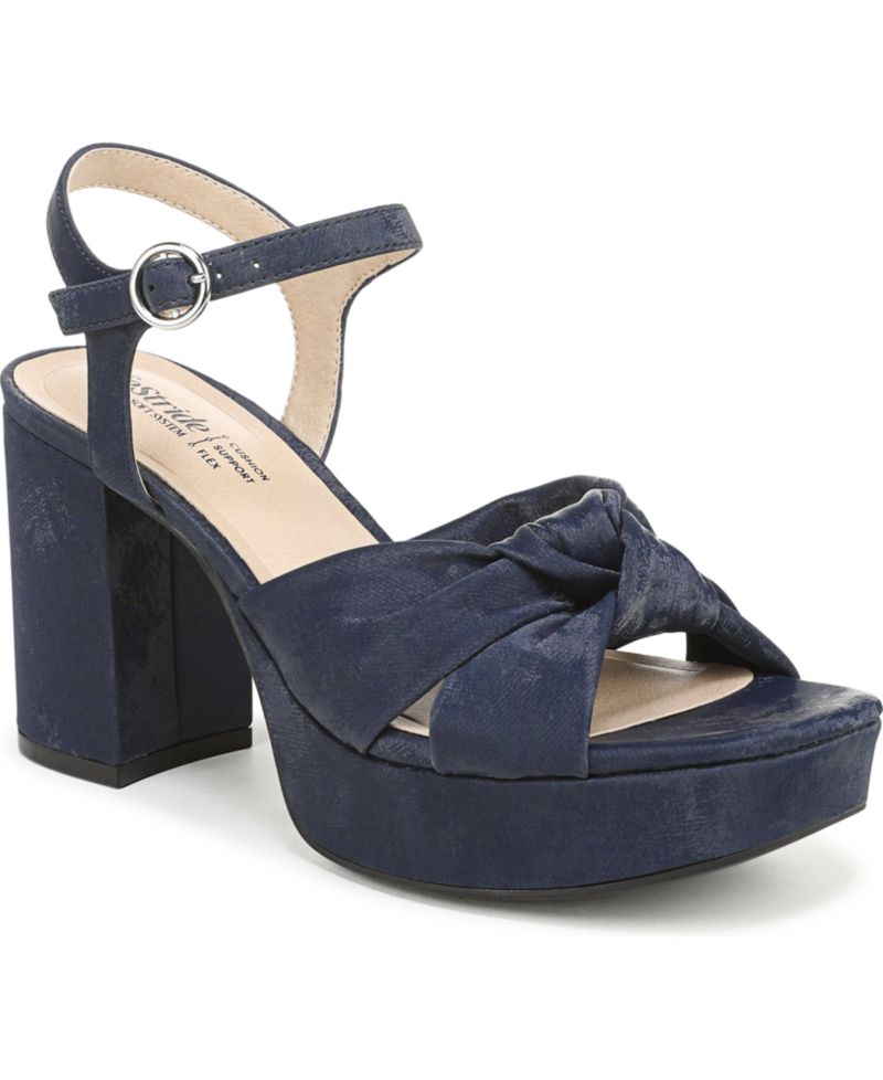 Women's August Square Open Toe Platform Sandals