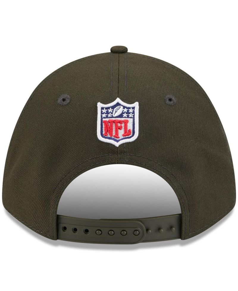 Men's Gotham Green New York Jets 2025 Rivalries Collection Sideline A-Frame 9FORTY Adjustable Hat