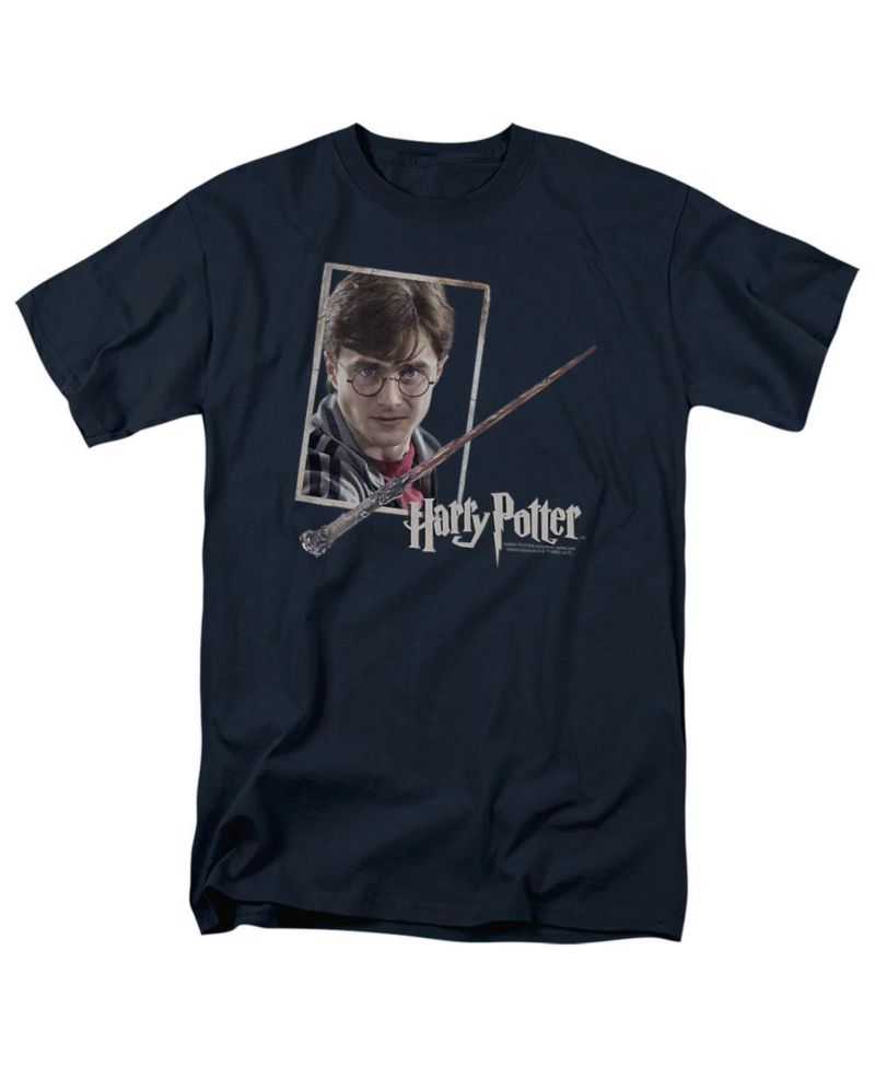 Big & Tall Harrys Wand Portrait T-Shirt