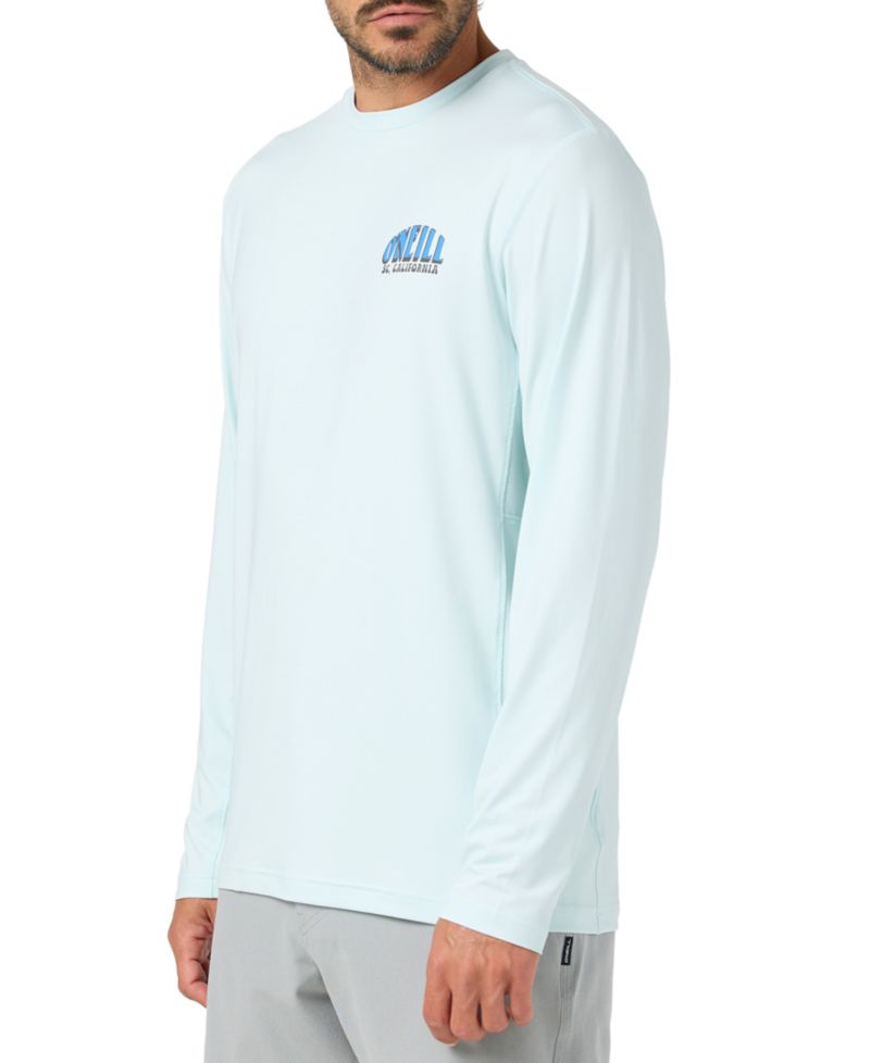 Men's Phrase Long-Sleeve Crewneck Rash Guard