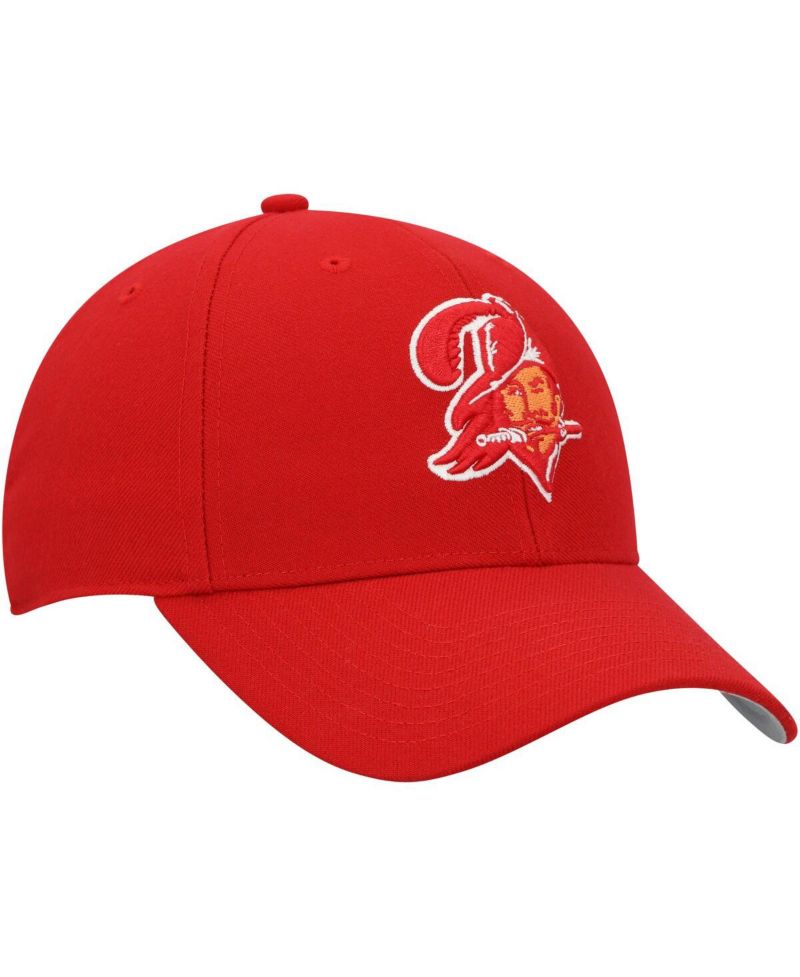 Men's Red Tampa Bay Buccaneers MVP Adjustable Hat