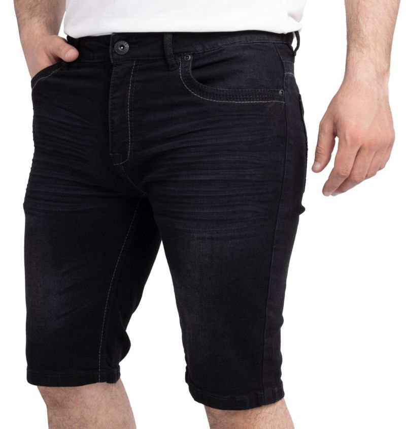Men's Saddle Stitch Denim Shorts