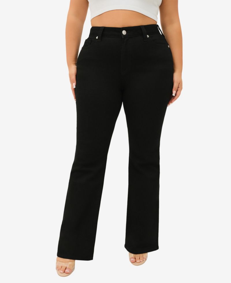 Plus Size Becca Bootcut Mid-Rise Jeans