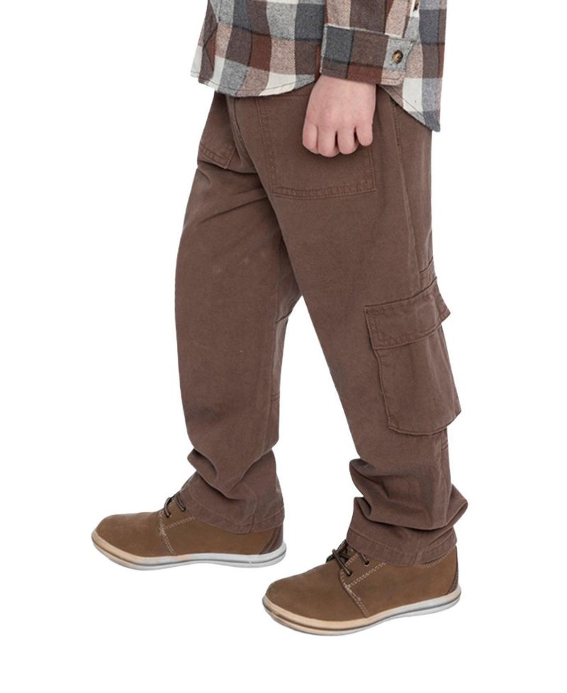 Baby Boys 12M-24M Twill Pants with Cargo Pockets