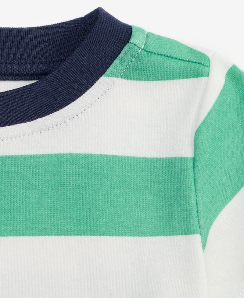 Baby Boys' 3M-24M Mix and Match Rugby Stripe T-Shirt