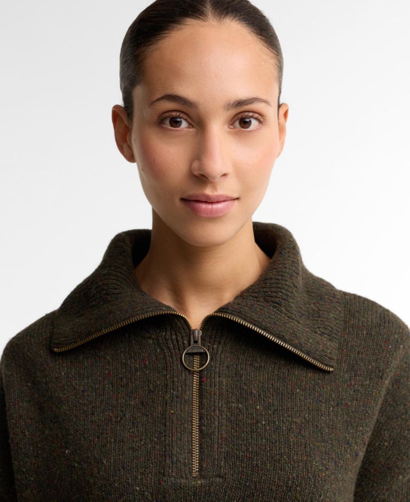 Women's Lavensdale HZ Funnel Neck Wool-Blend Pullover