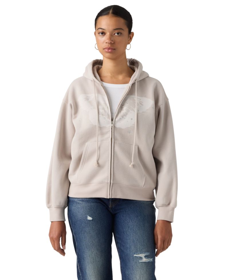 Women's Graphic Everyday Zip-Up Hoodie