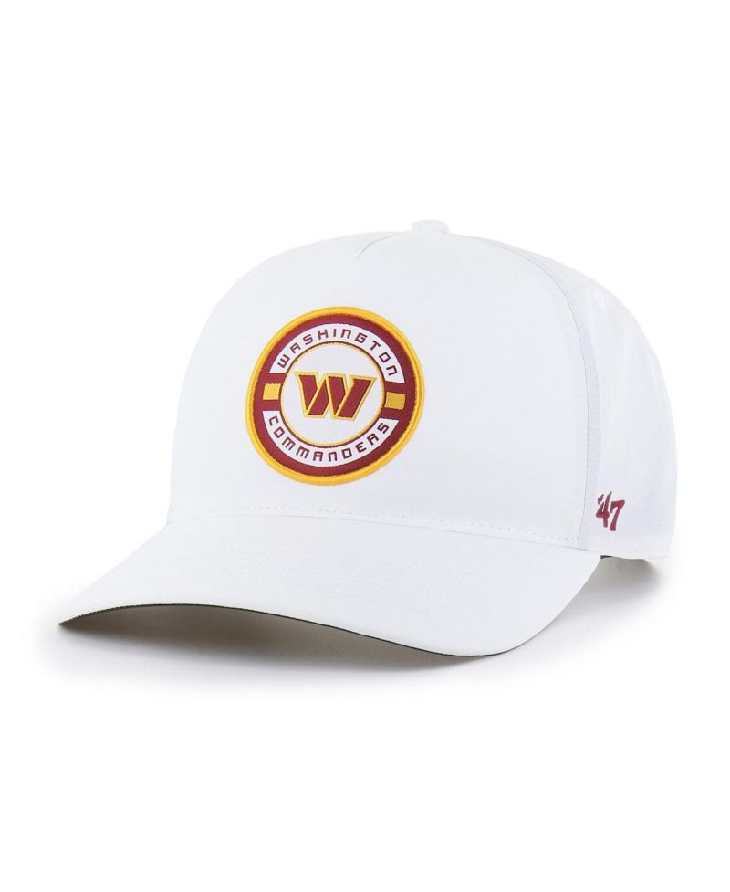 Men's White Washington Commanders Strand Adjustable Hitch Hat