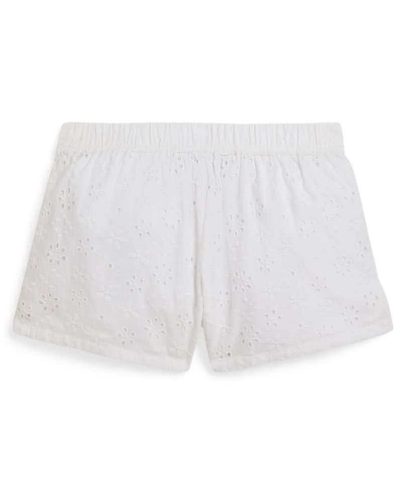 Girls' 2T-6X Eyelet Cotton Short