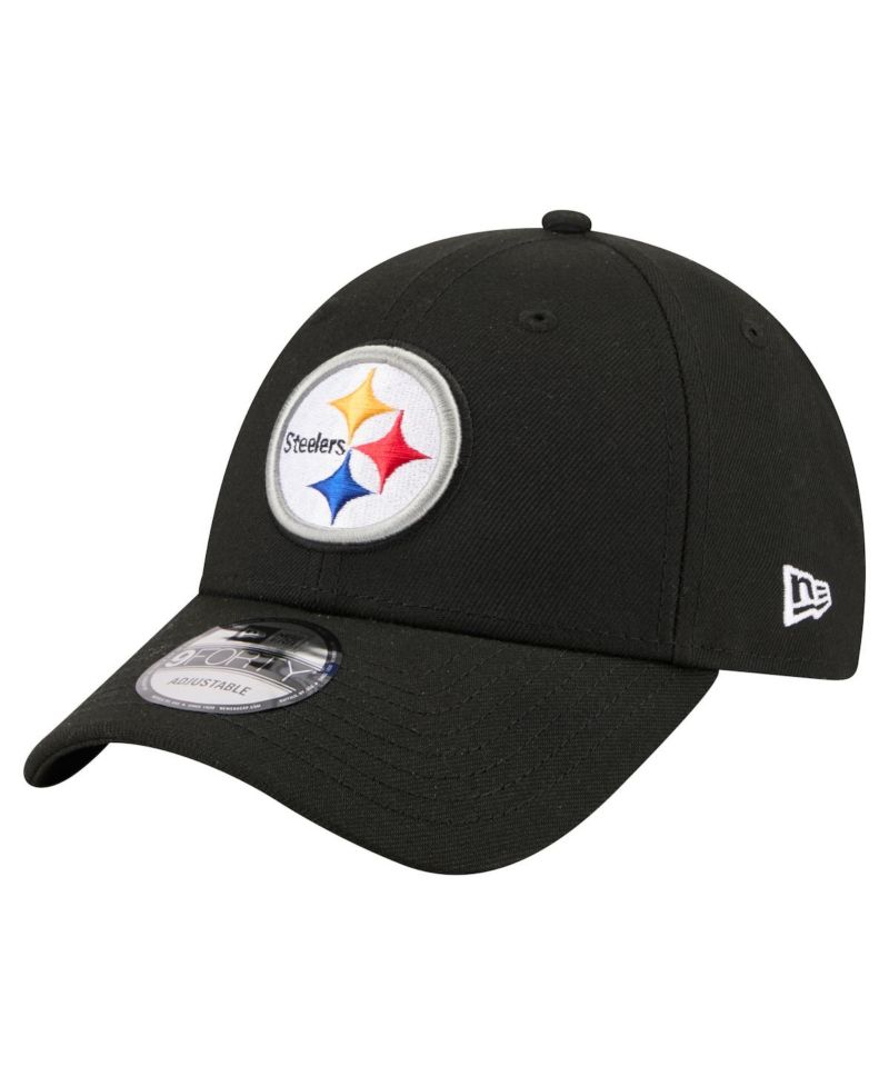 Men's Black Pittsburgh Steelers Core Team 9FORTY Adjustable Hat