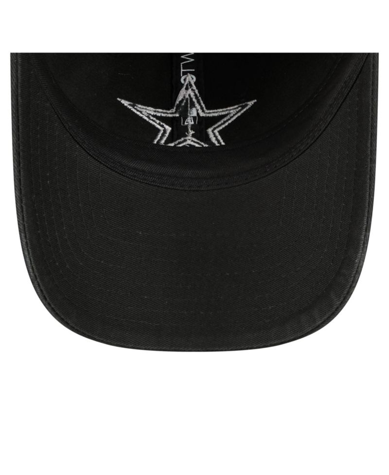 Men's Black Dallas Cowboys Stamp 9TWENTY Adjustable Hat