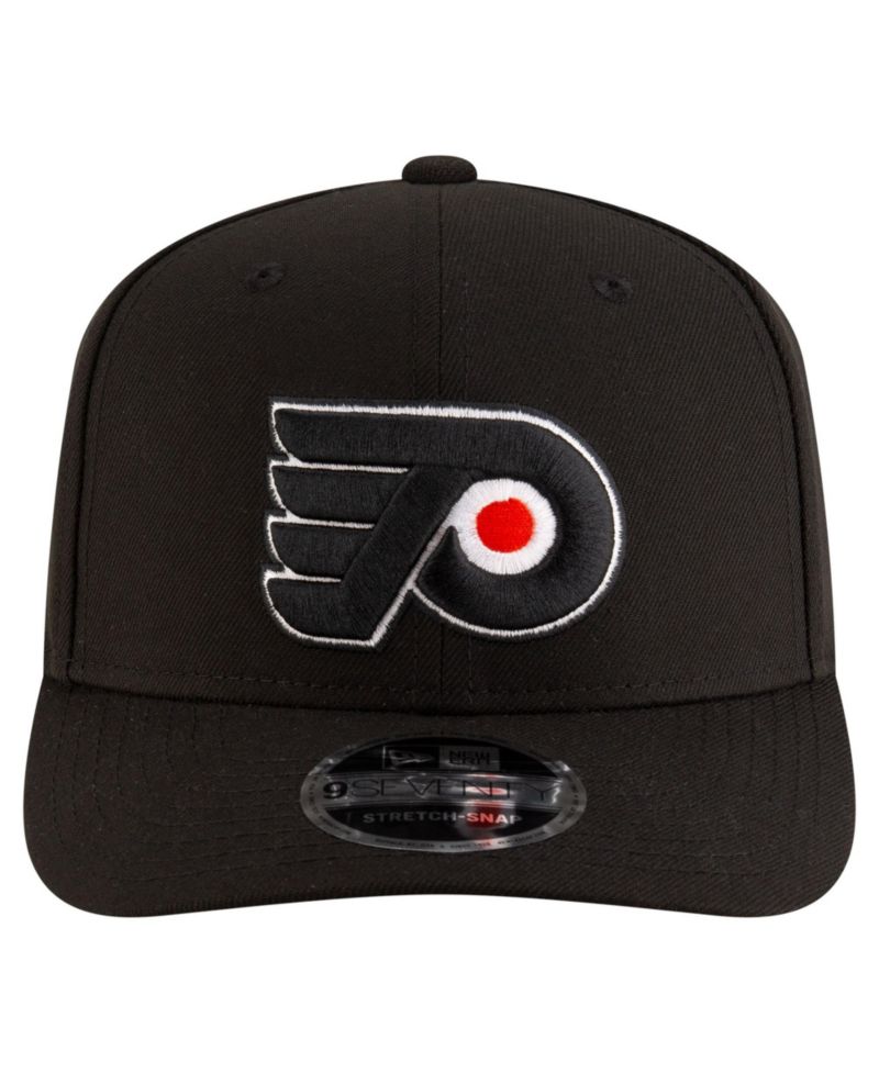 Men's Black Philadelphia Flyers 9SEVENTY COOLERA Adjustable Hat